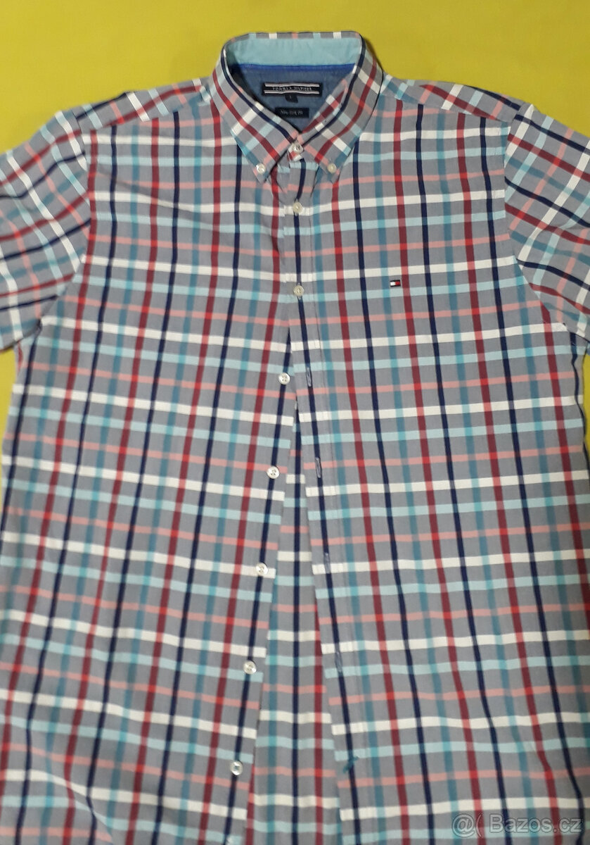 TOMMY HILFIGER košile vel. L - 8