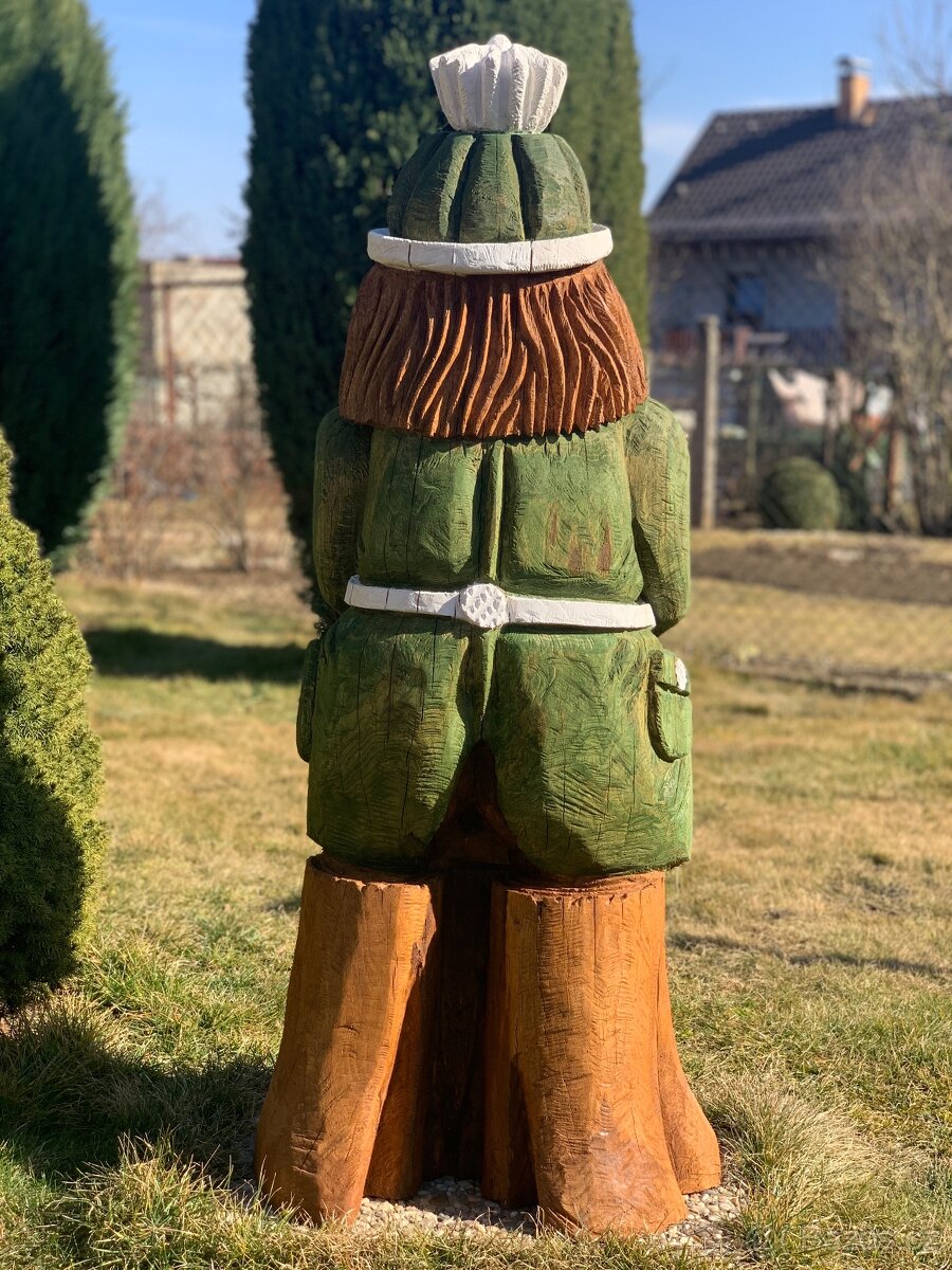 Dřevěná socha - 8