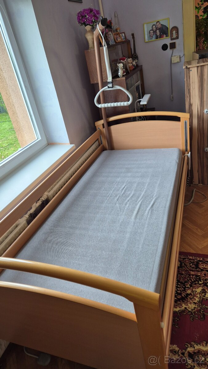 Polohovací Elektrická Postel - 8