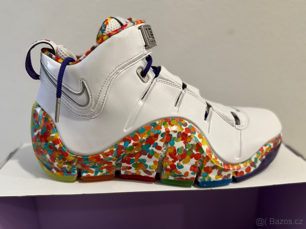 NIKE Zoom LeBron 4 Fruity Pebbles - 8