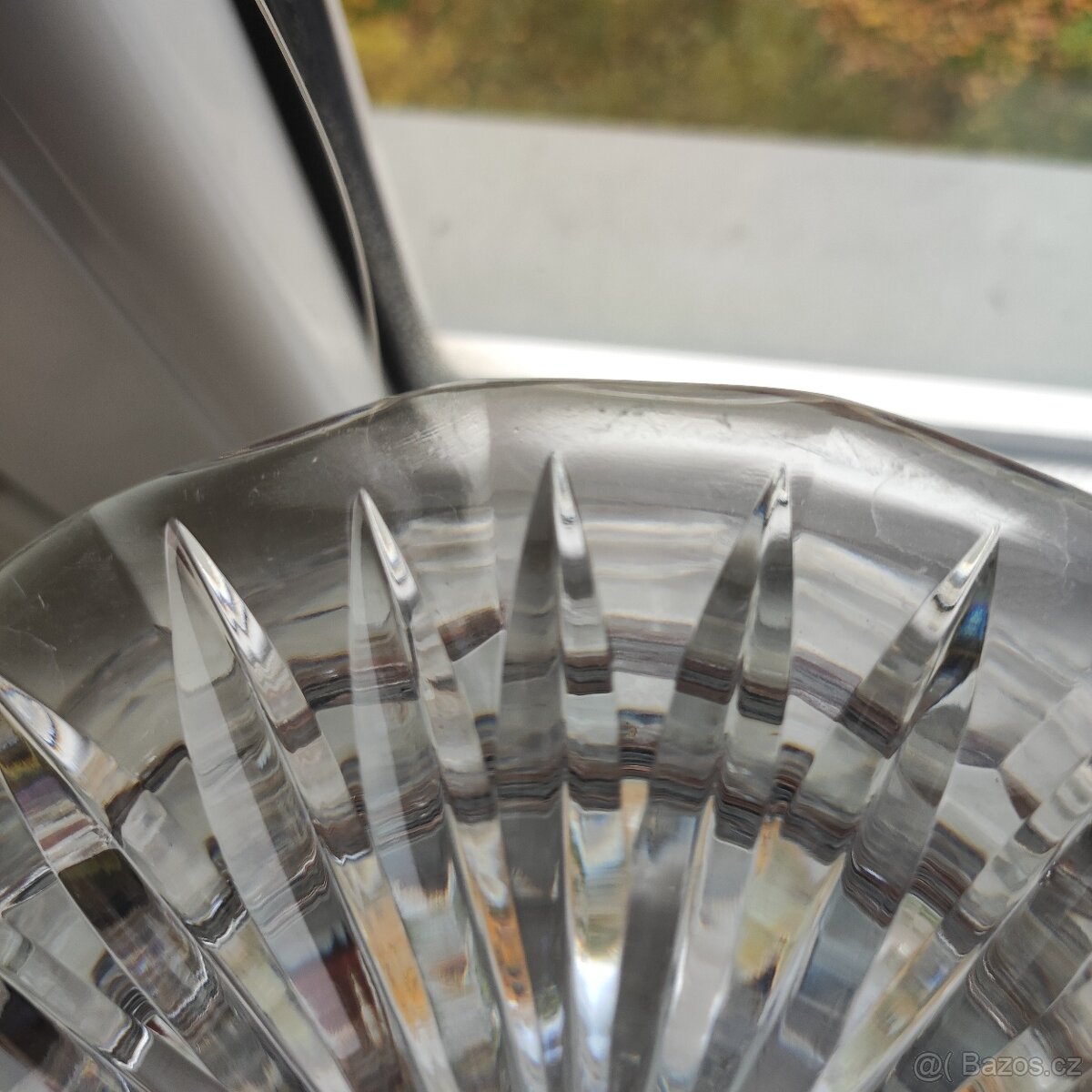 velká broušená váza - 8