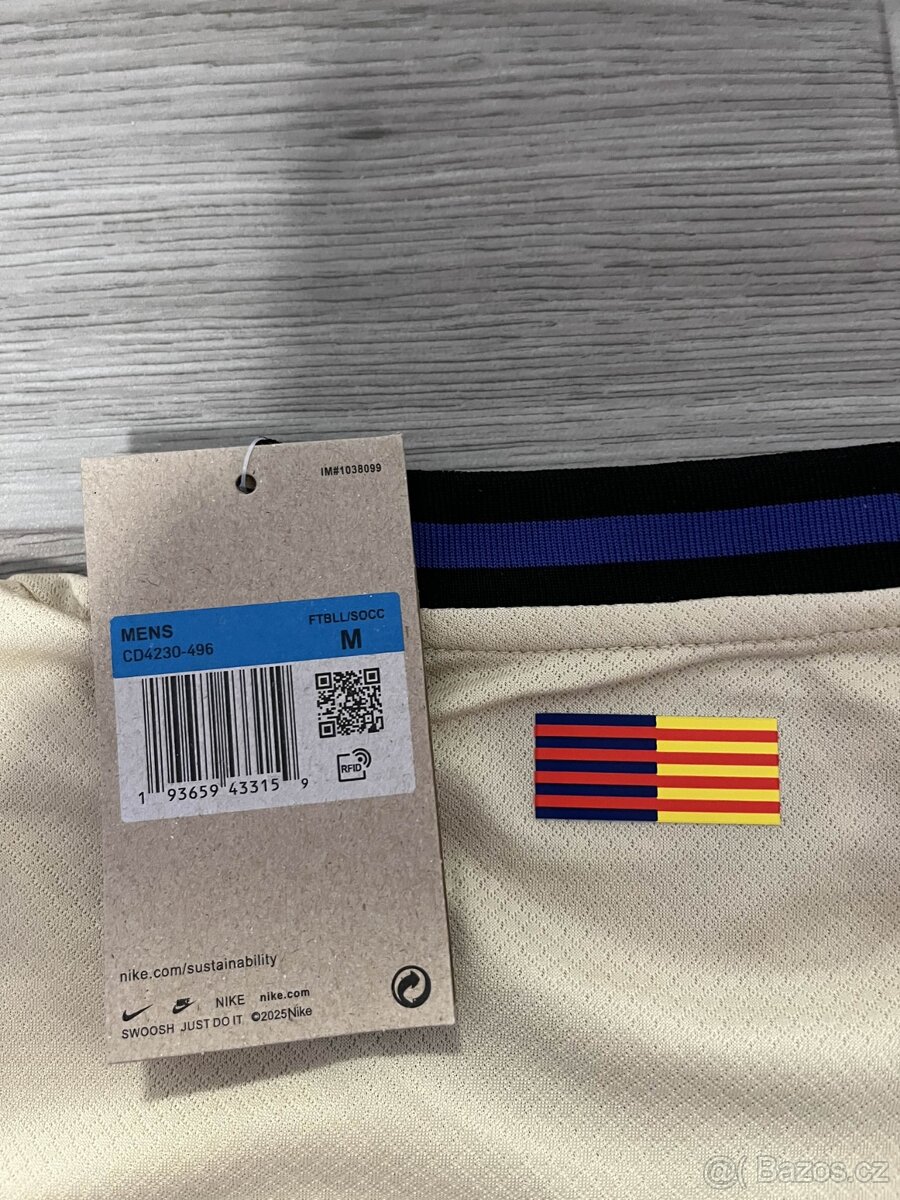 Dres Barcelona - žlutý - M - 8