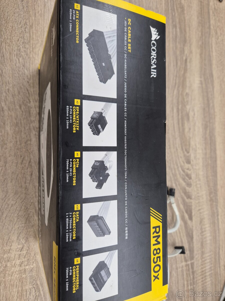 Zdroj Corsair RM850x White 850 W - 8
