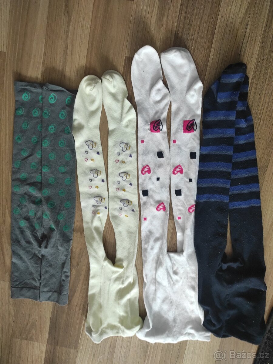 4x punčocháče (2x nové) - 8