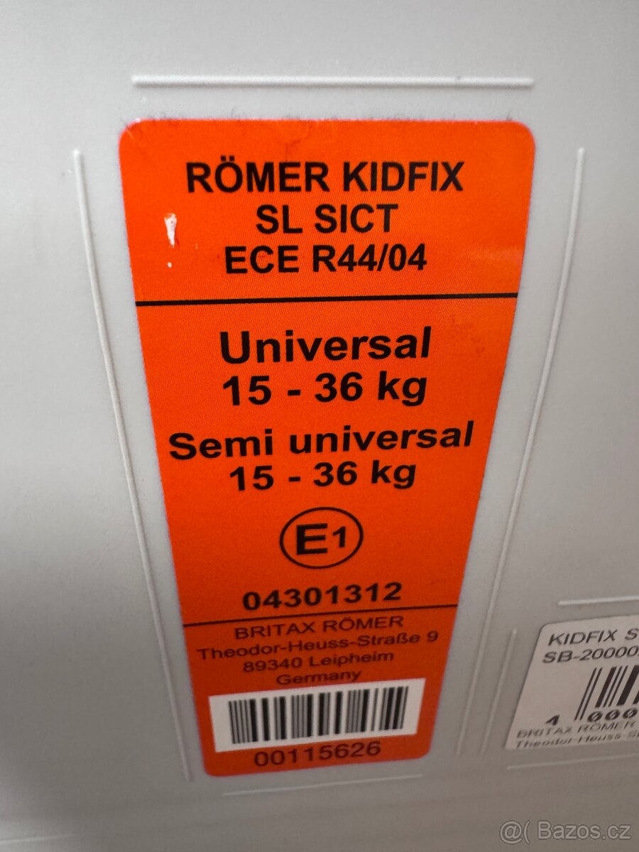 Autosedačka Britax römer, 15-36 kg - 8