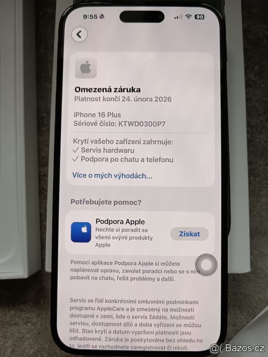 Apple IPhone 16 plus 128GB - plati do smazani - 8