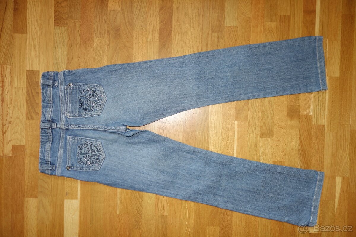 Dívčí rifle / džíny vel. 134 - 8