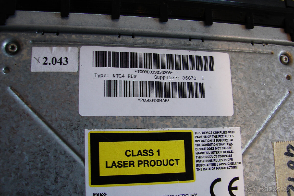 Jeep, Chrysler Rádio NAVI system NTG4 REW - porucha - 8