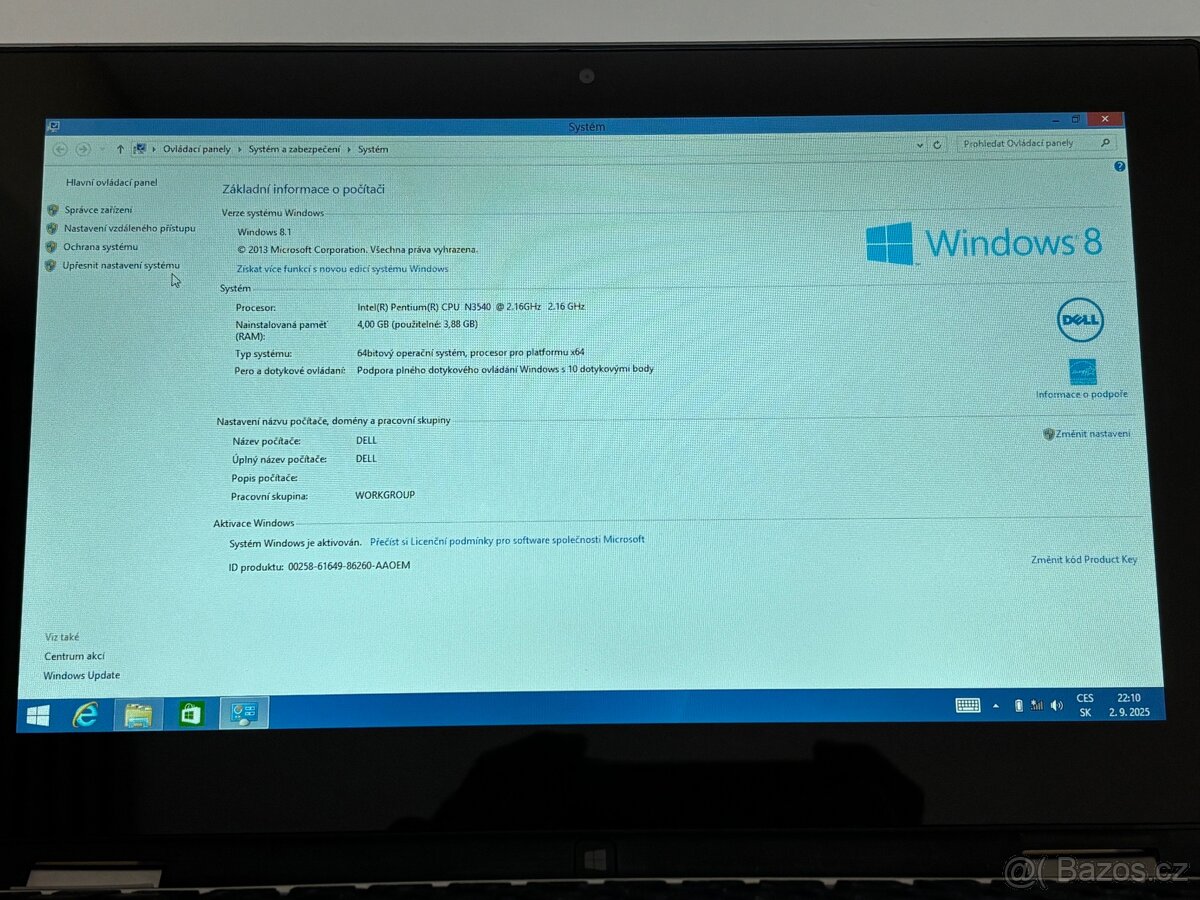 Dell Inspiron 11 – Pentium, 4 GB RAM, 500 GB HDD, funkční ✅ - 8