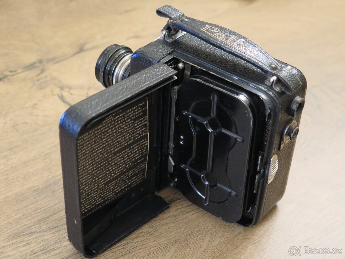 Pathé Motocamera - starožitná filmová kamera 9,5 mm 1928 - 8