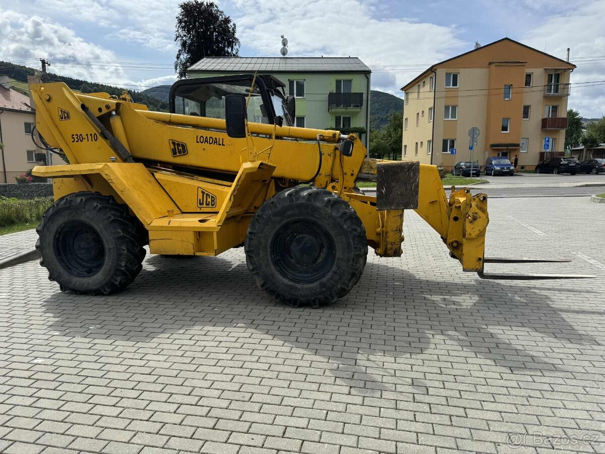 Teleskopický nakladač tovární značky jcb loadall 530-110 - 8