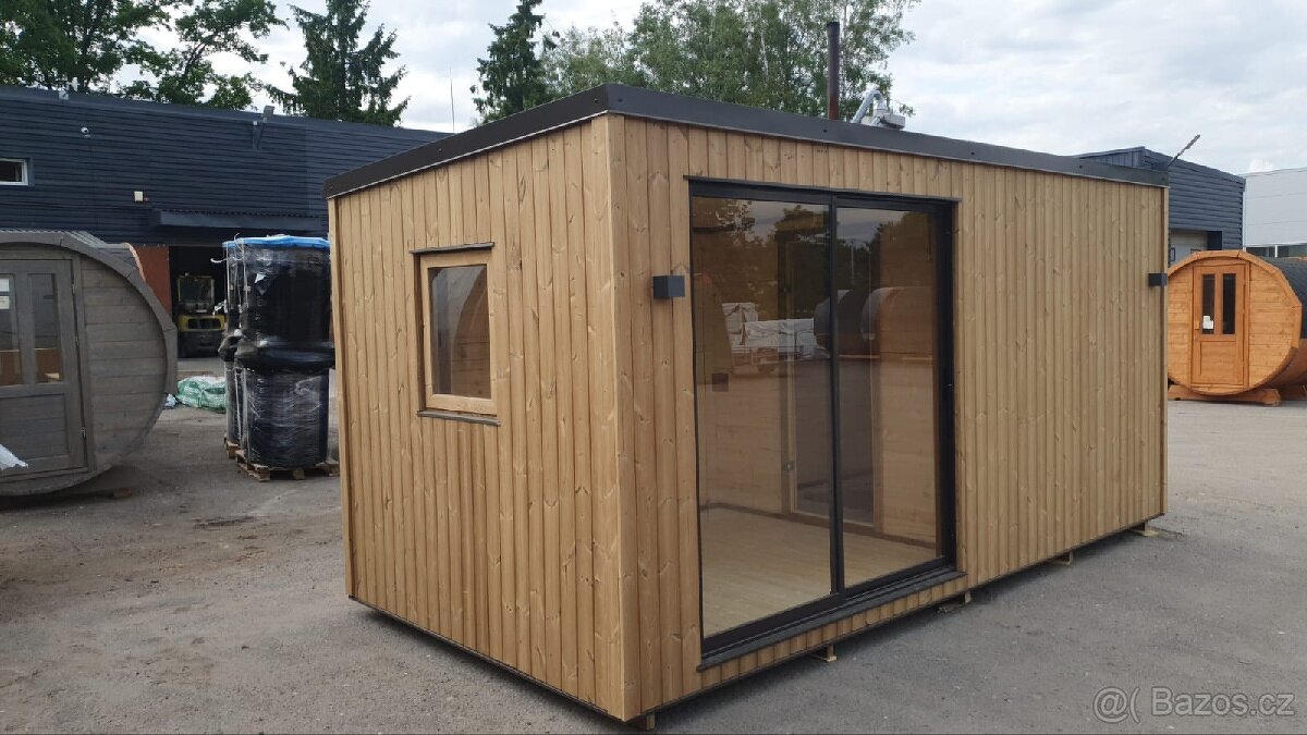 Kvádr sauna 250x210 cm severský smrk - 8