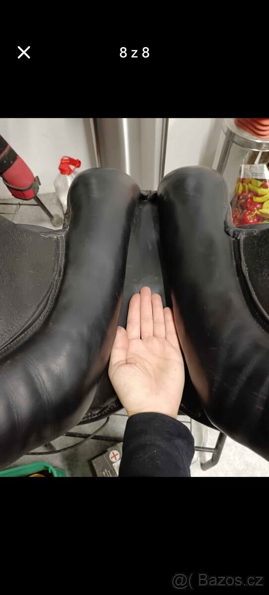 Anglicke sedlo 16", komora 3 - 8