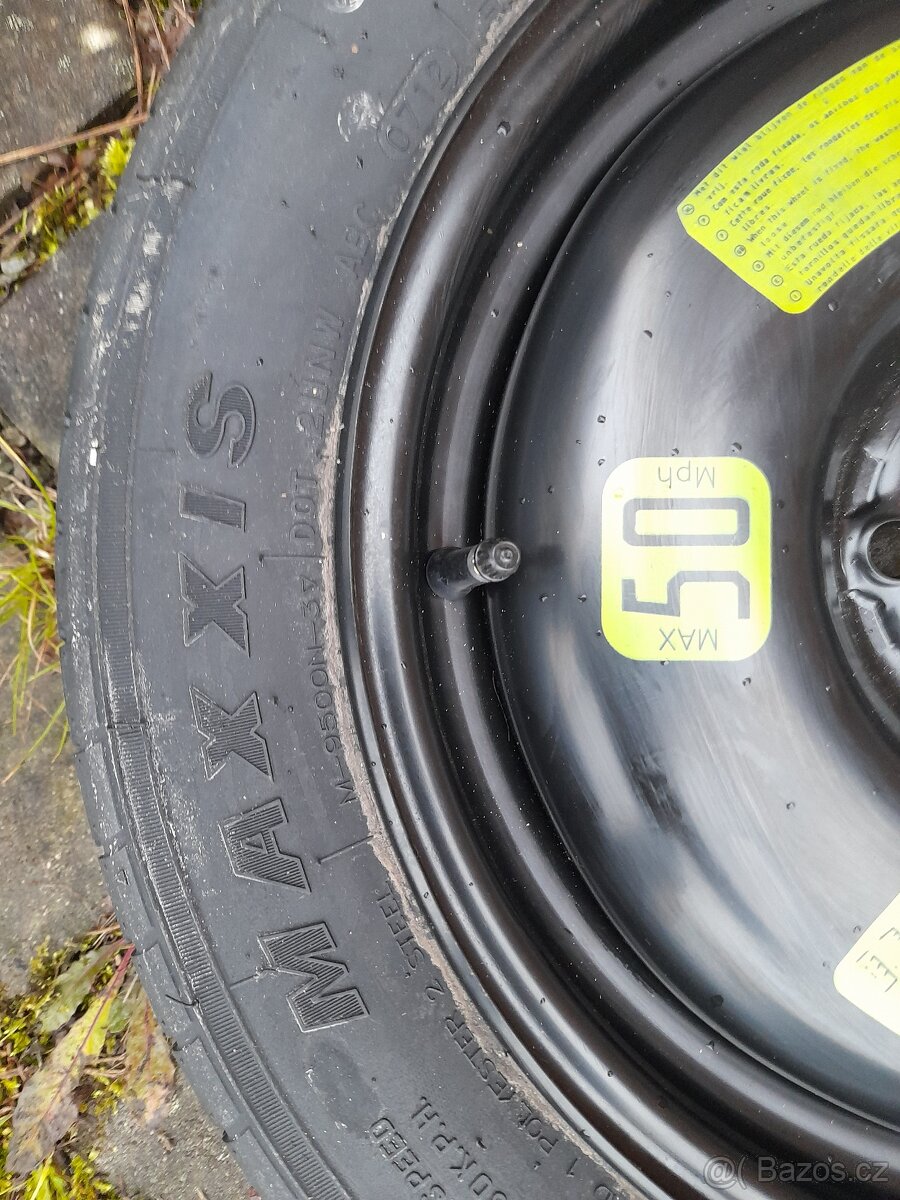 Peugeot / Citroën náhradní dojezdové kolo 15", nové - 8