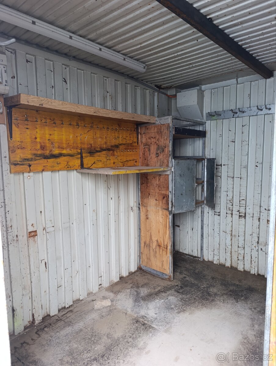 Lodní/skladový kontejner s regály ALBINA 3m - 8