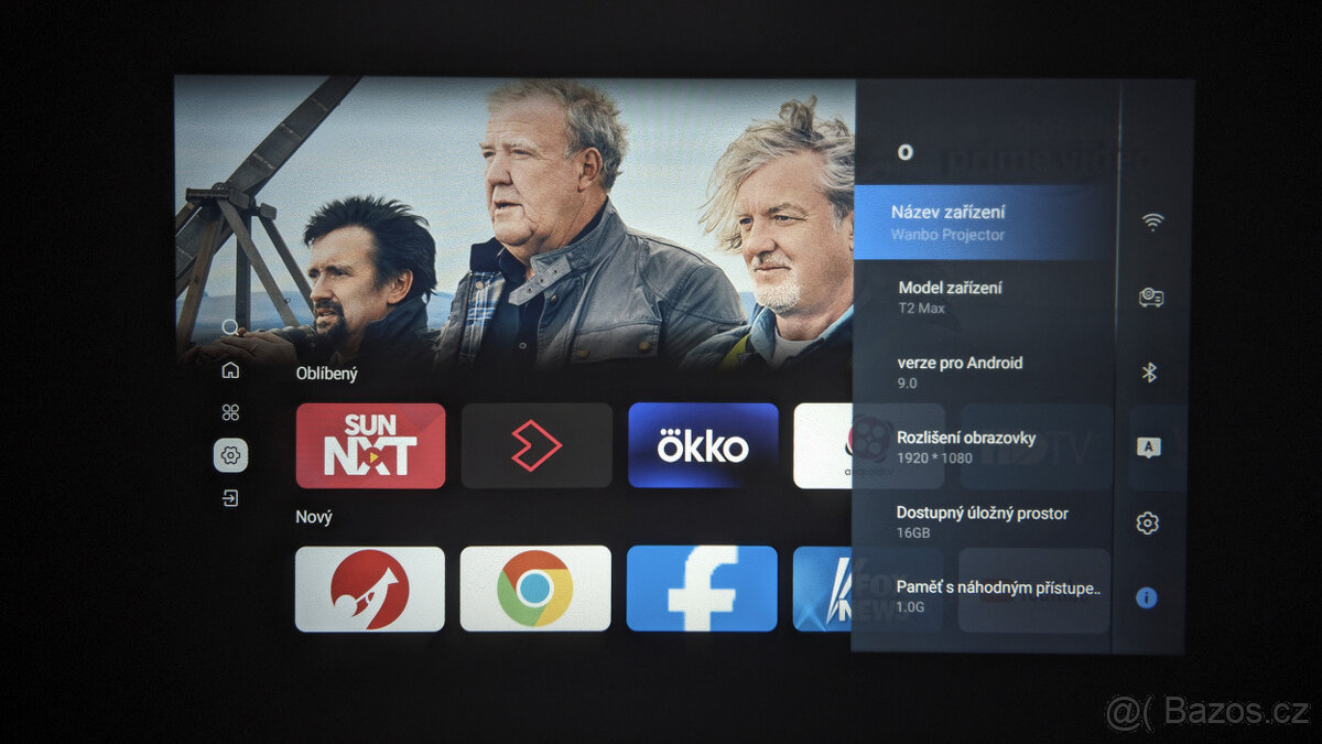 Smart FullHD projektor Wanbo T2 Max v2 (NEW) - 8