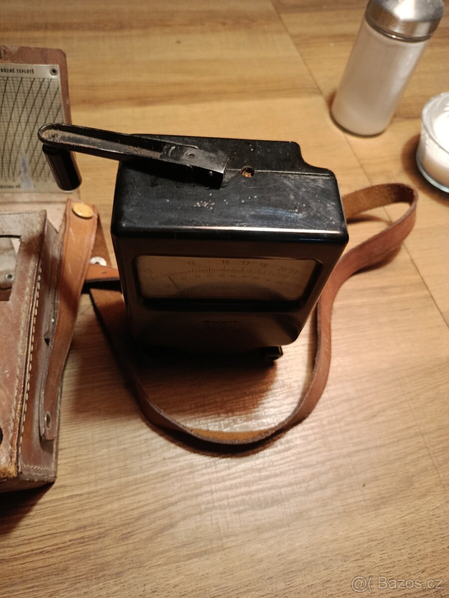 Analogový vlhkoměr dřeva – Czechoslovakia - 8