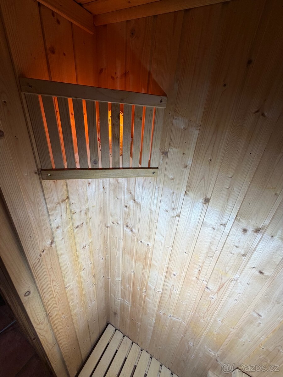 Finská sauna s kamny 7,5 kW - 8