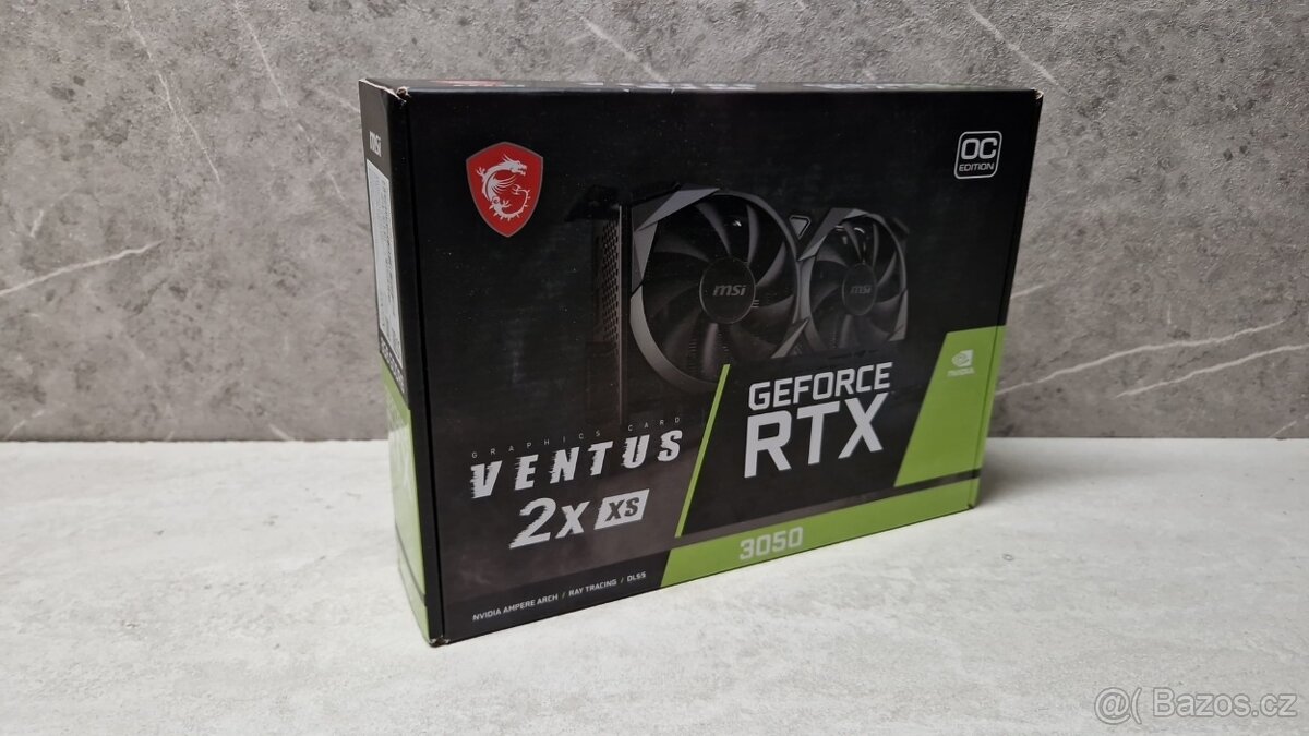 ❰ Grafická karta | MSI Ventus RTX 3050 OC 8GB ❱ - 8