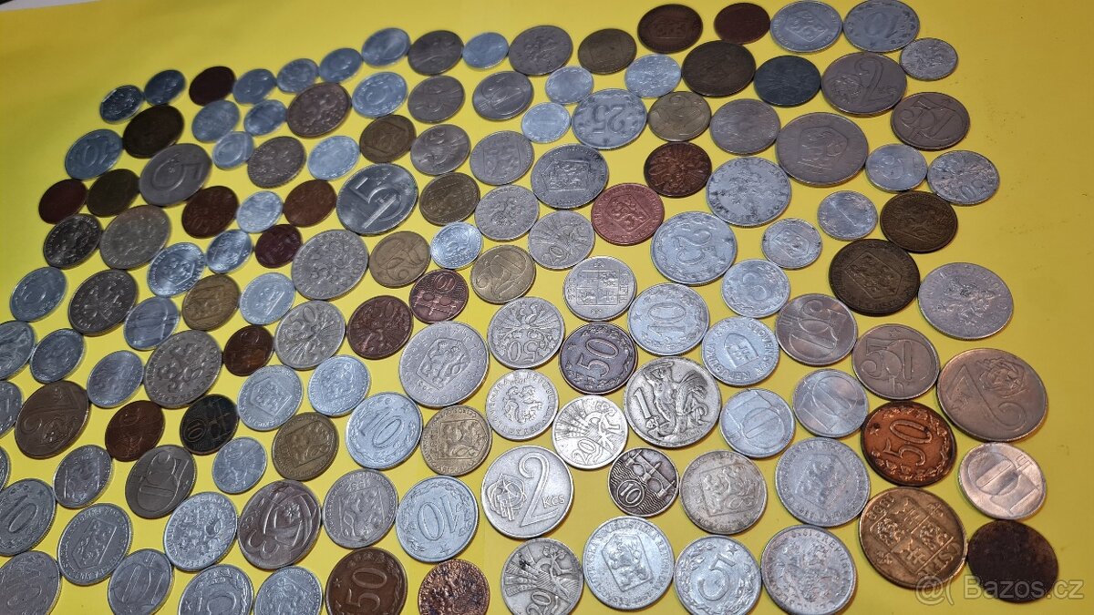 ČSR mince - 135 Kusů - Žádný stejný rok - 8