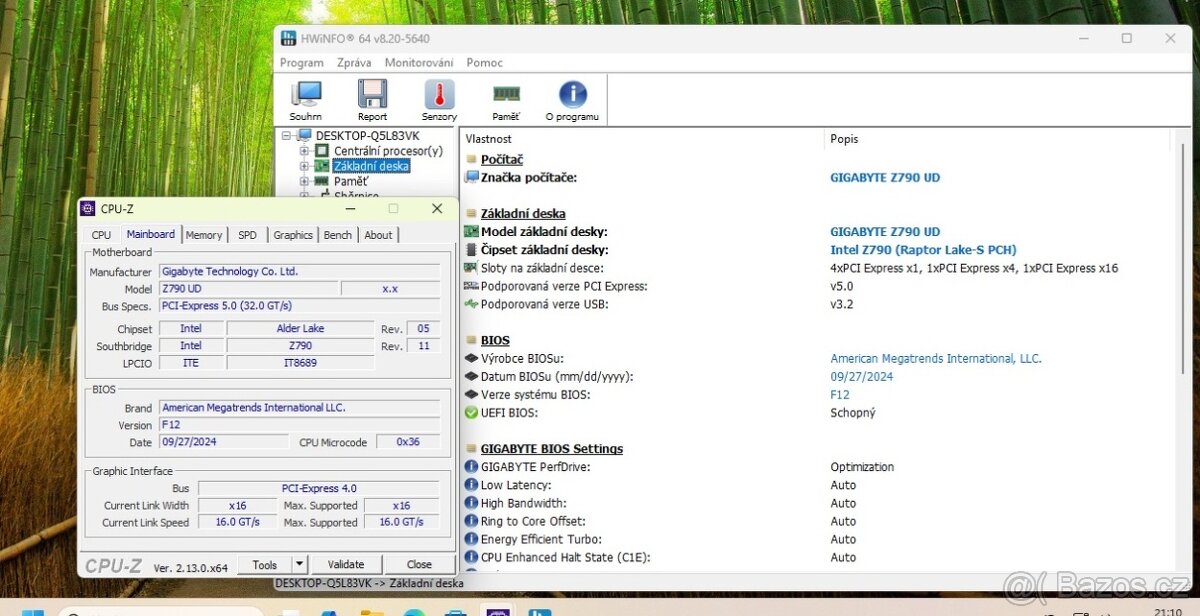 GIGABYTE Z790 UD DDR5 Socket 1700, Funkční,záruka - 8