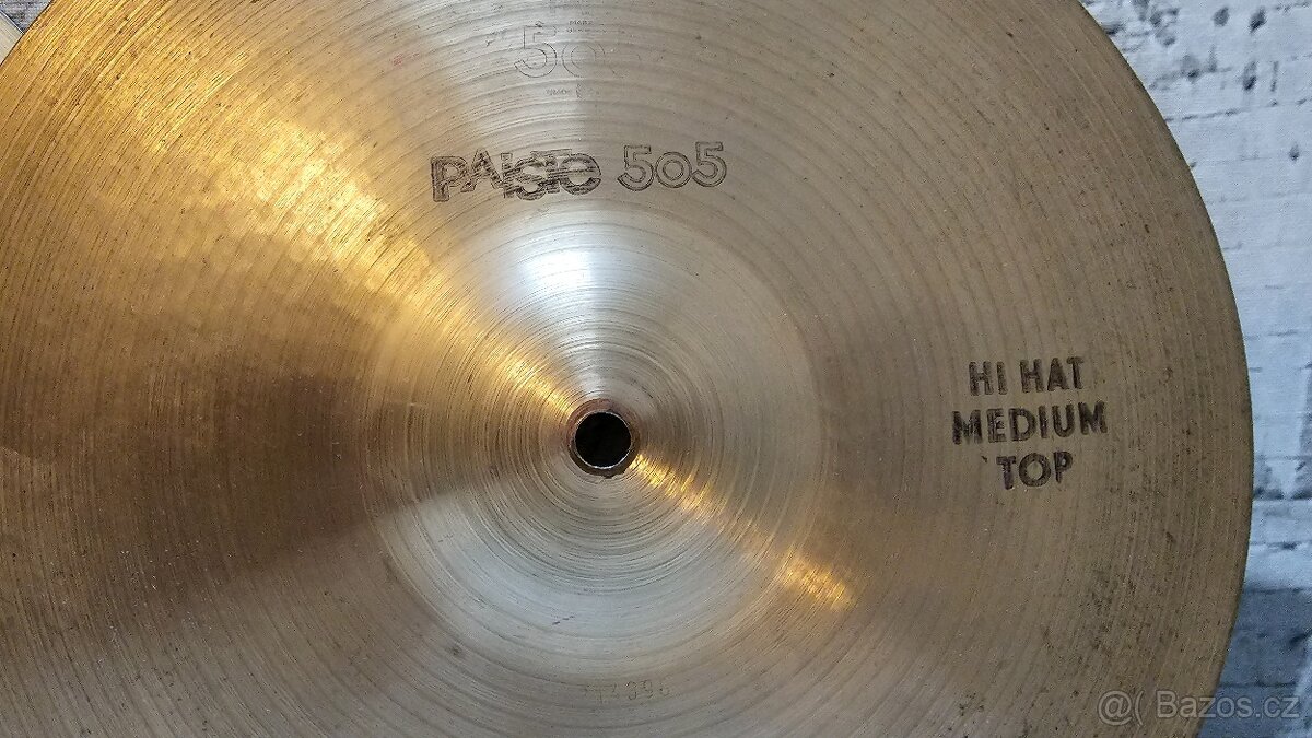 PAISTE 505 HI-HAT 14“ - 8