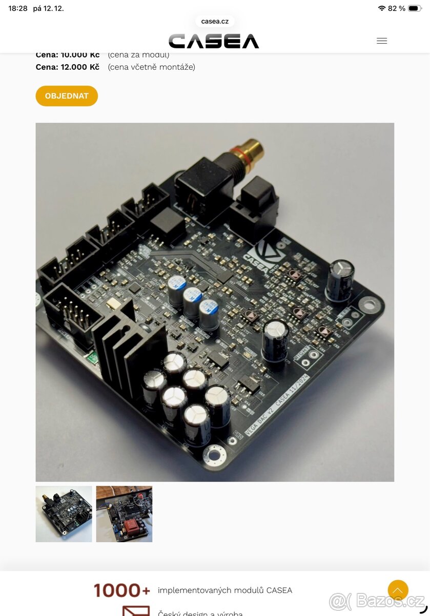 Musical Fidelity a3.2, DAC CASEA Vega - 8