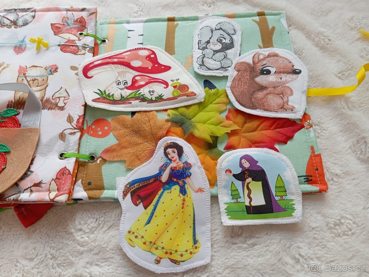 quiet book Sněhurka - 8