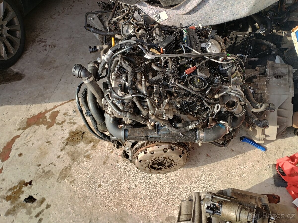 Prodám motor 2.0 TDI 110kw kód DFGA - 8