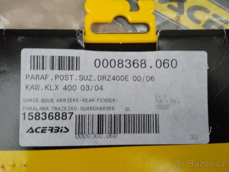 plasty na suzuki DR-Z400S - 8