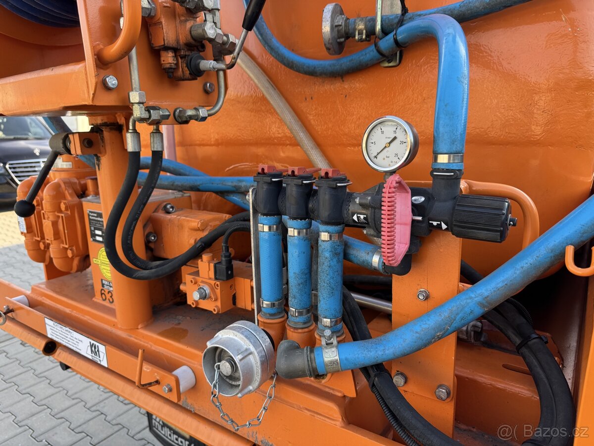 Multicar vodní kropící cisterna kropička Hummel WH - 8