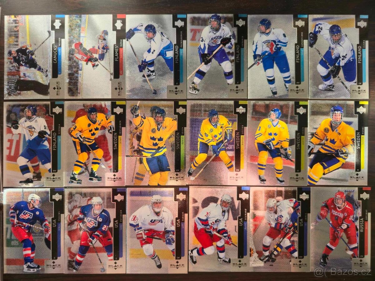 Predám hokejove kartičky NHL Black Diamond, Fleer, Allure - 8