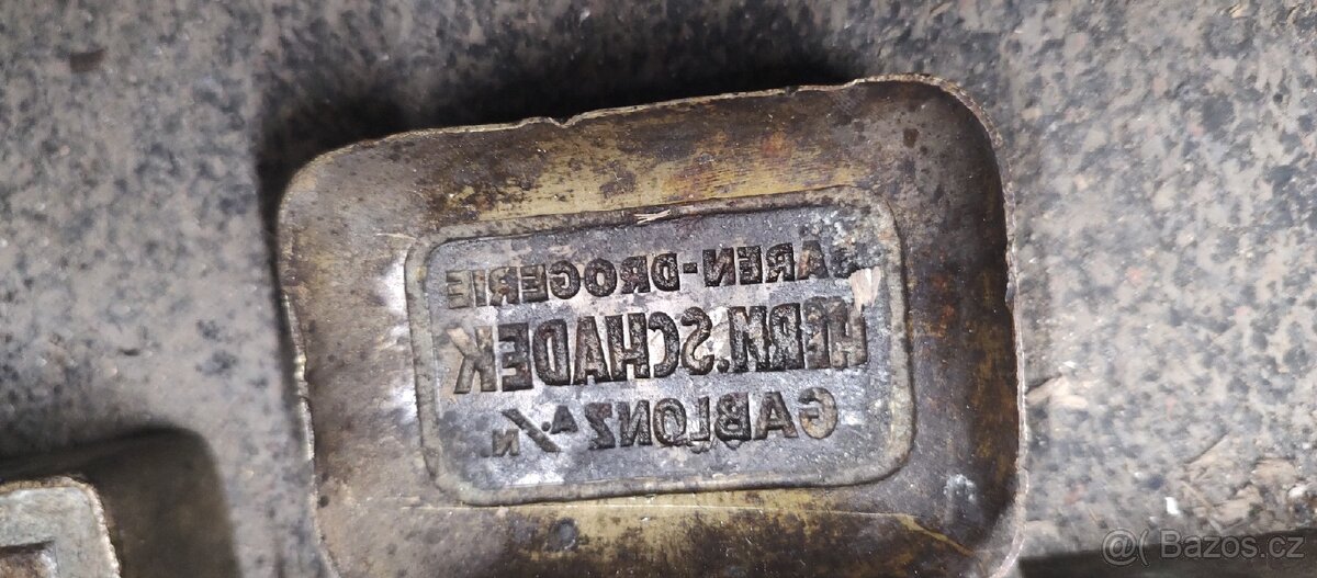 Prodám tiskařské štočky nebo nějaké raznice na mýdlo? - 8