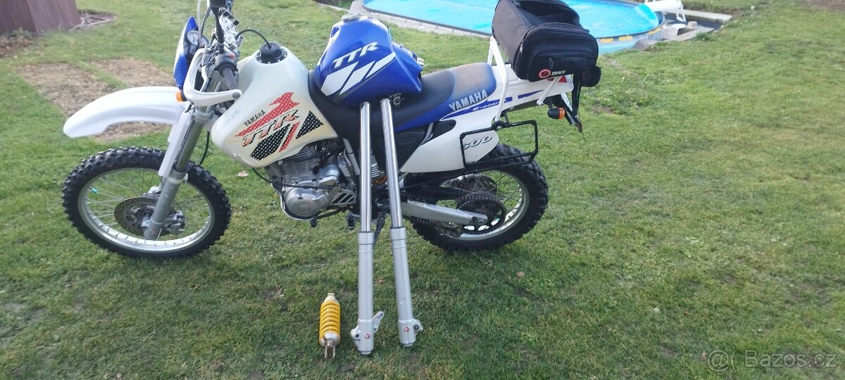 Yamaha TTRE , Yamaha TT , Yamaha TTR , podvozek TTR - 8