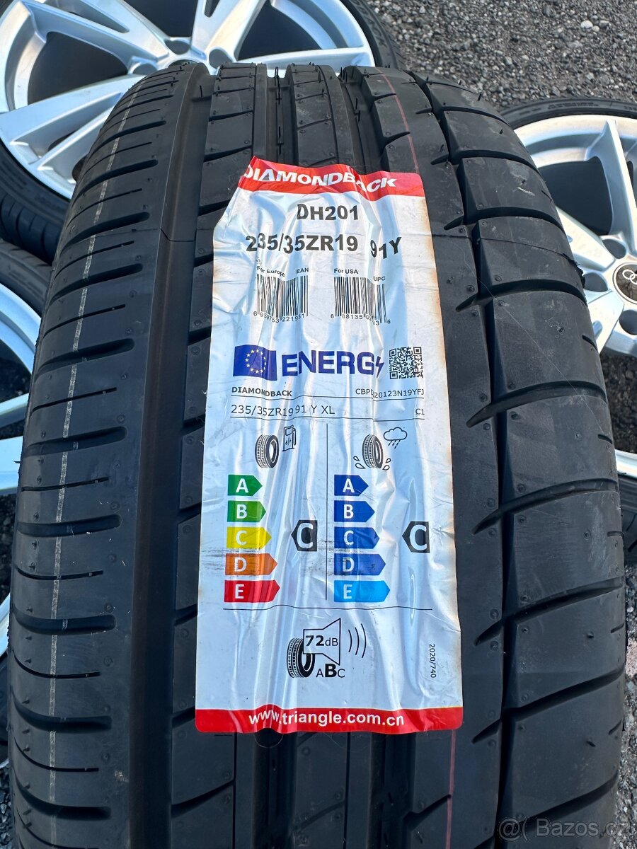 NOVÁ LETNÍ SADA AUDI BBS 5x112 - 235/35 ZR19 - 8