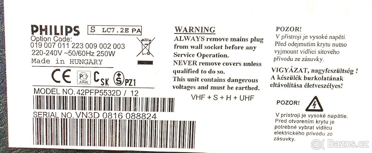 Televize širokoúhlá 107 cm - 8