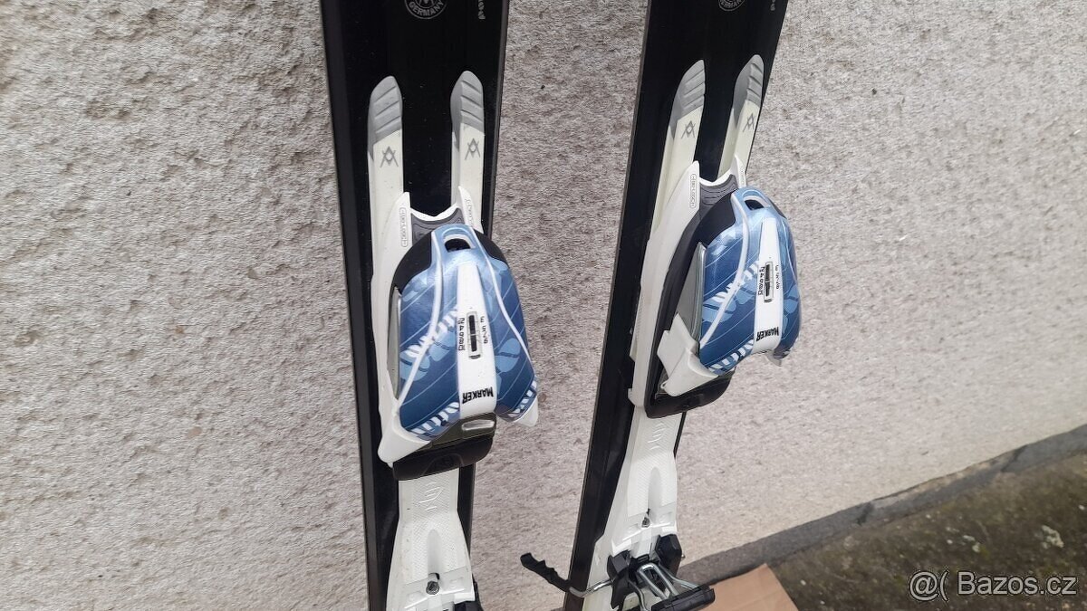 Kvalitní carvingové lyže Völkl 158 cm - 8