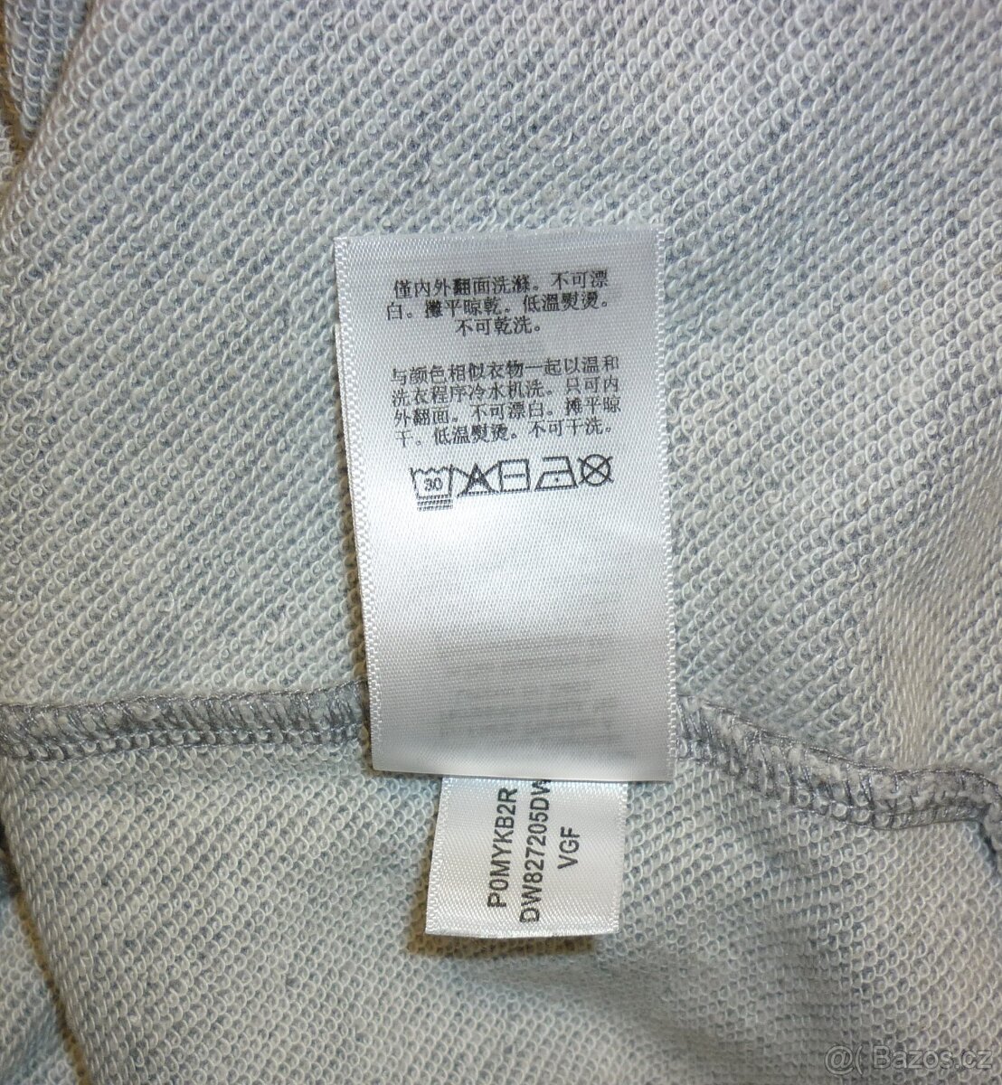 Dámská šedá mikina DKNY - 8