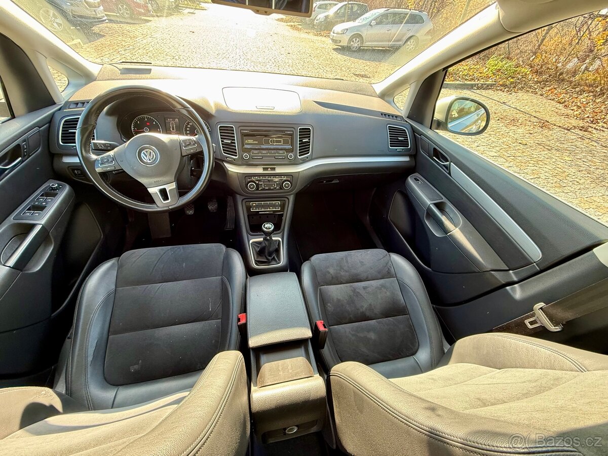 VW Sharan 2.0 TDI 4-motion Alcantara, Webasto - 8