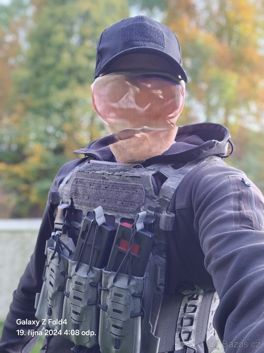 nosič plátů balistická vesta taktická samopal - 8