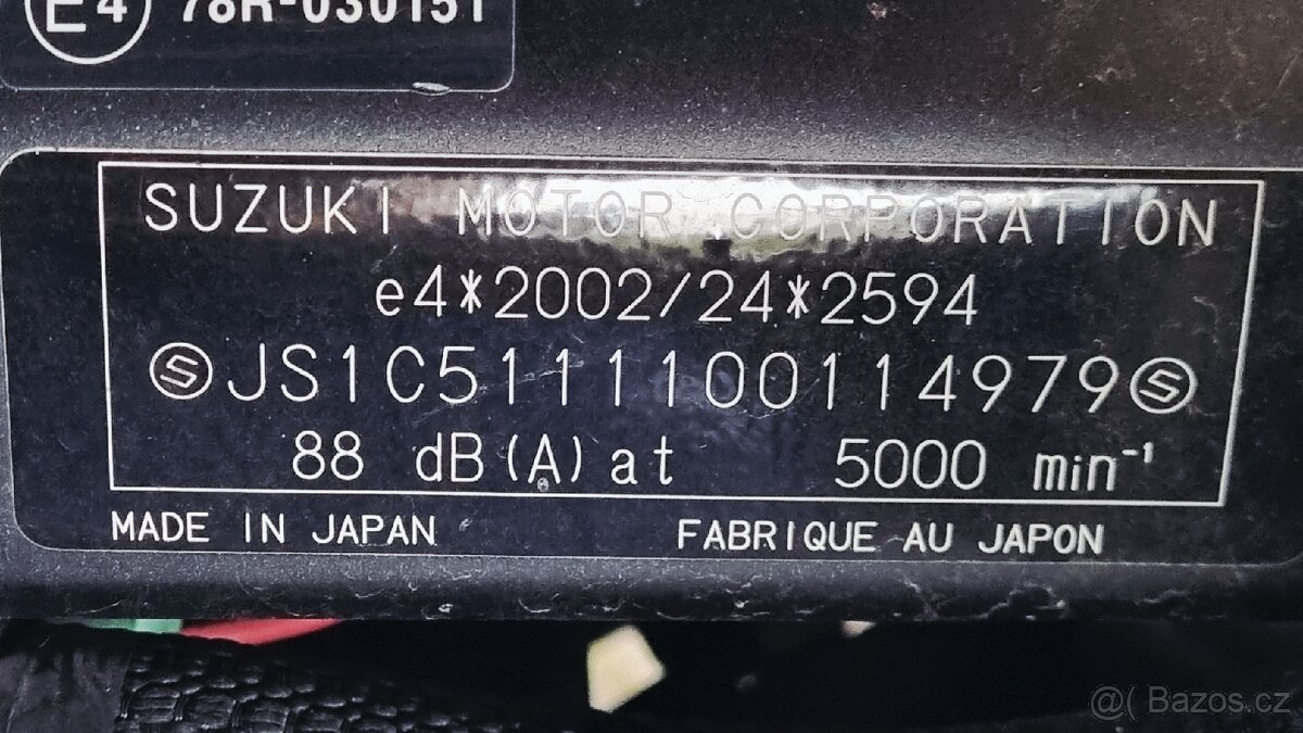 SUZUKI GSR 750 2014 - 8