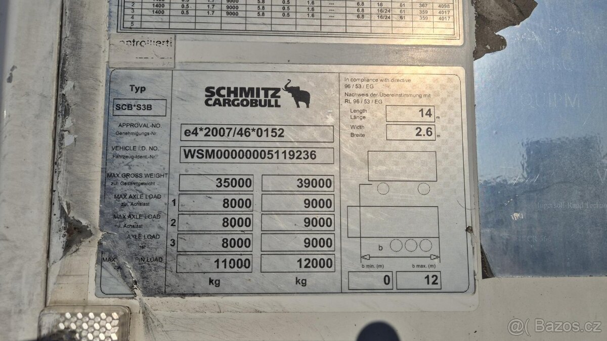 SCHMITZ CARGOBULL SKO 24/L - 13.4 FP60 COOL - MULTITEMP - 8