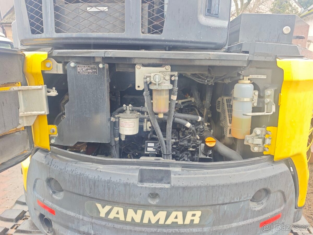 Pásový minibagr Yanmar VIO50-6A - 8