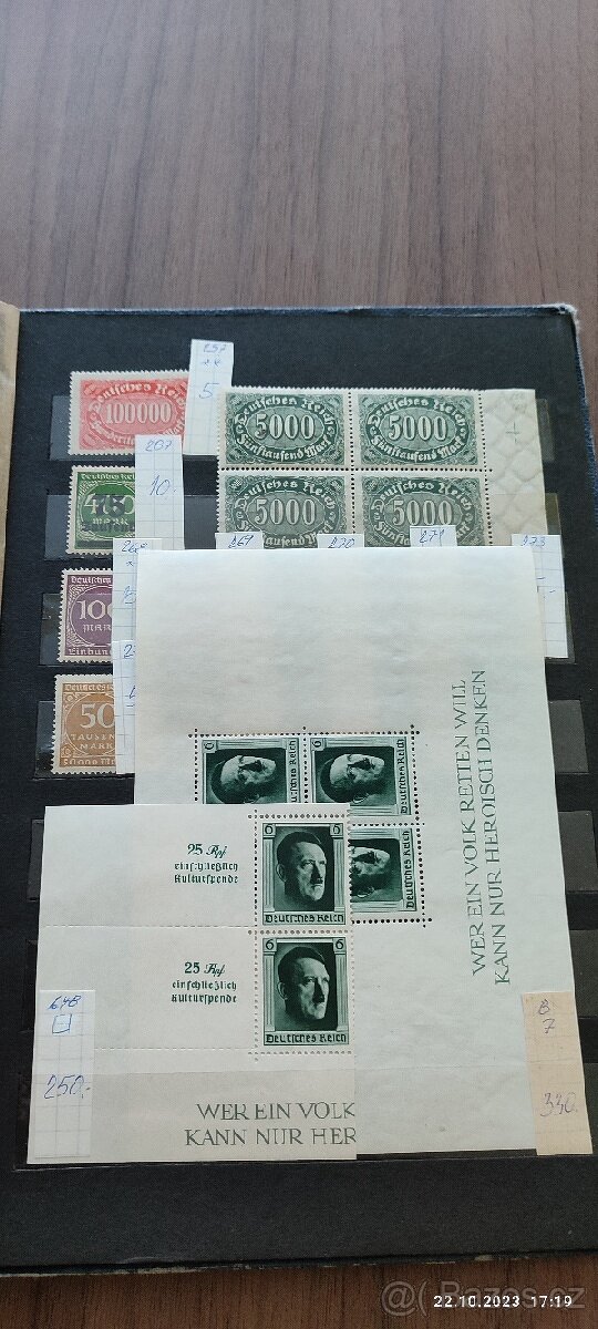 Prodám album známek Grossdeutsches Reich - 8