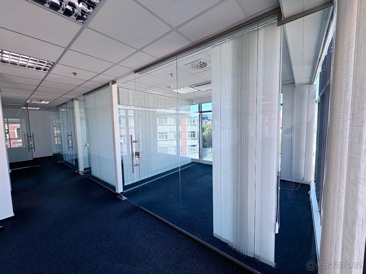 Skleněné kancelářské příčky GEZE - 8