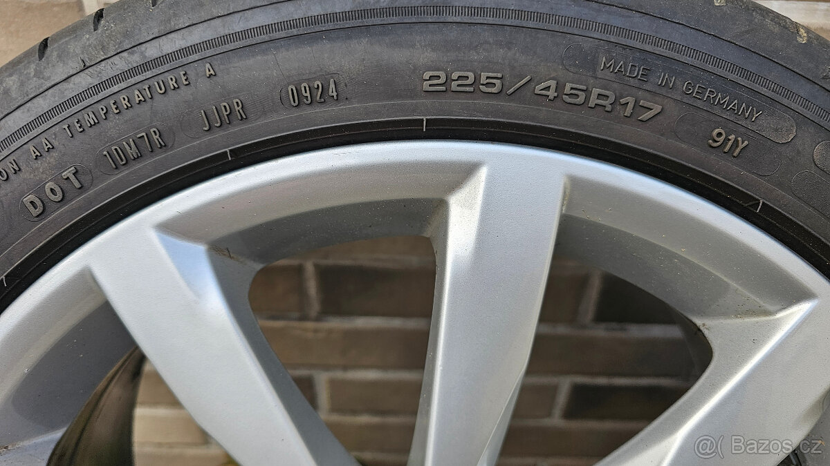 Originál ALU kola VW Golf 7 - VII, VW Sportsvan 7 VII letní - 8