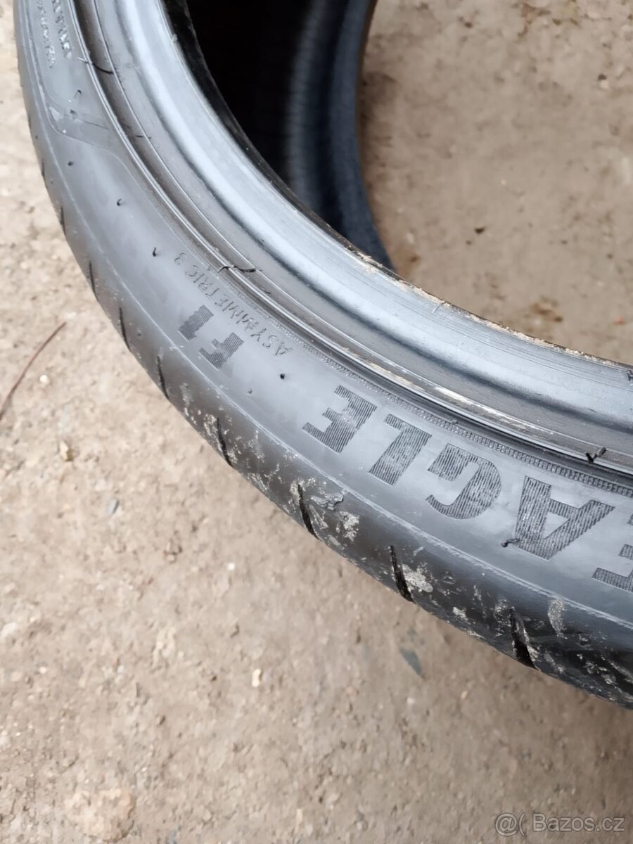 245/35/20 95y Goodyear - letní pneu 2ks - 8