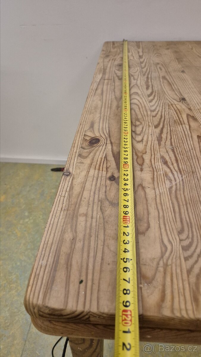 Masivní jídelní rozkládací stůl - 8