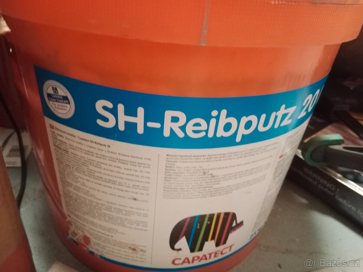 Silikonové omítky různých barev - 8