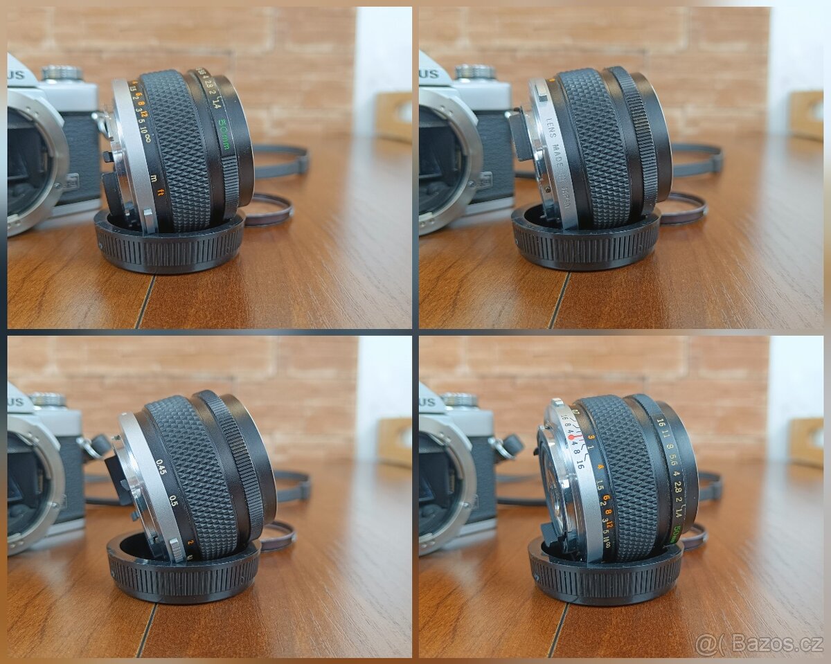 Olympus OM-2 s objektivem Zuiko Auto-S 1.4/50 - 8